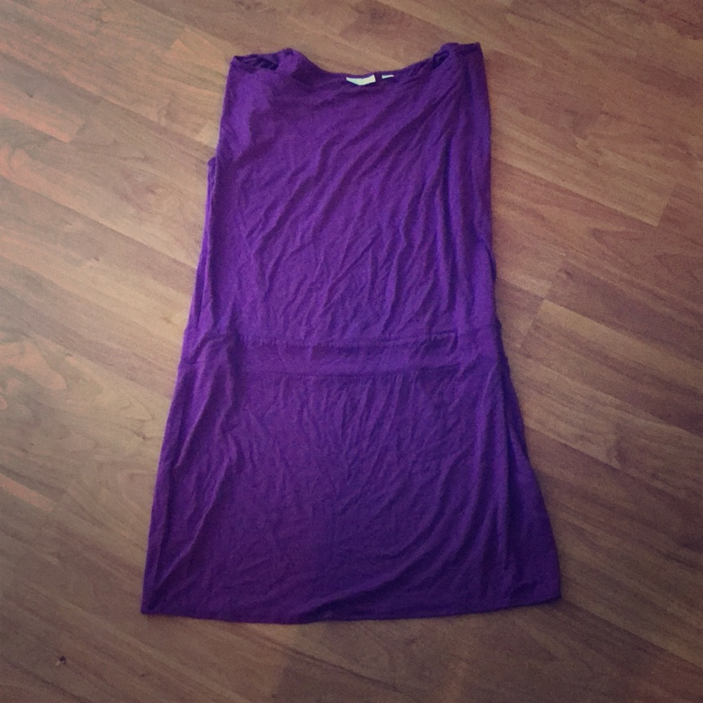Purple Slouch Dress